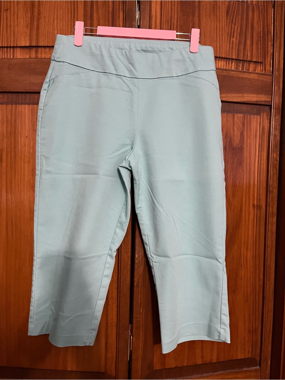 croft & barrow Light Aqua Capri Pants